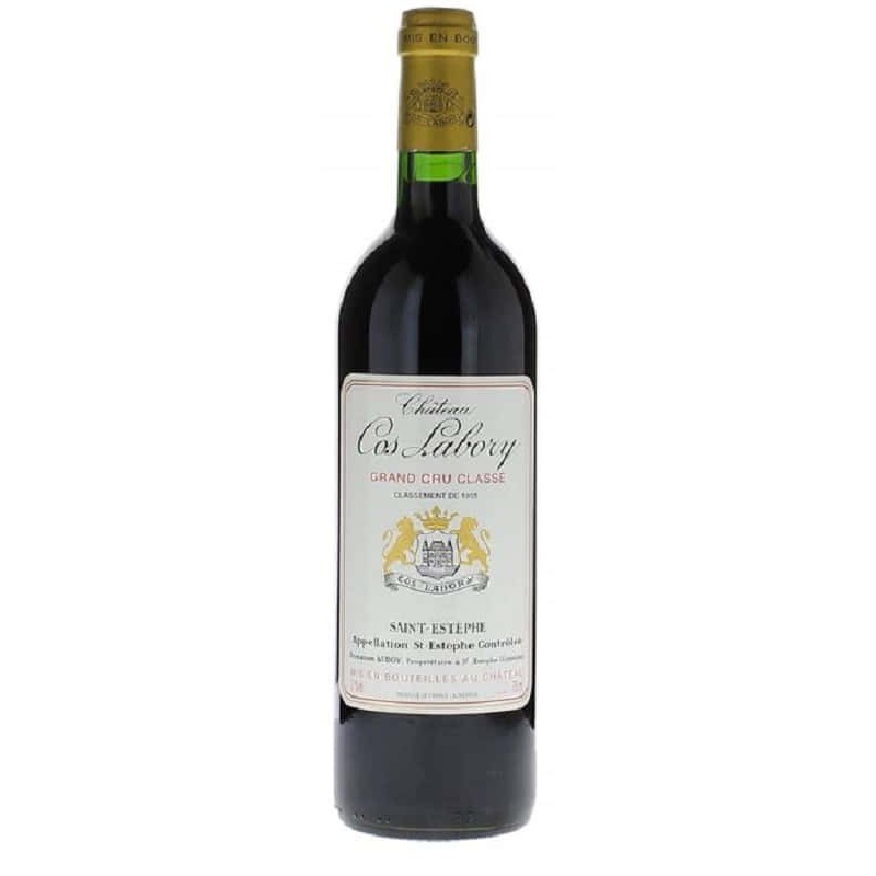 CHÂTEAU "COS-LABORY" 5ÈME CRU CLASSÉ 2023 SAINT-ESTEPHE ROUGE 75 CL CRD - CAISSE BOIS DE 6 BT - French Wine 75cl